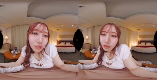 【VR】後輩の美人OLと出張先で相部屋に…会食で酔っぱらった後輩を介抱していると「ずっと好きだったんです」と潤んだ瞳で見つめられる…はだける洋服…覗く胸元…密着する素肌に僕は… あみり